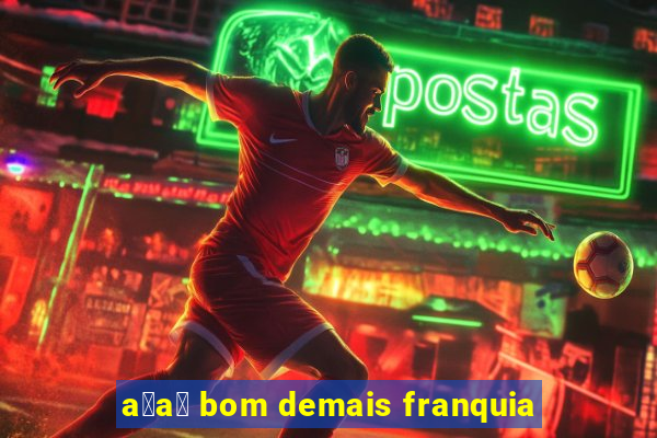 a莽a铆 bom demais franquia